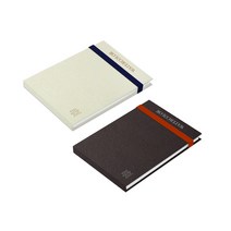 삼원 아트스퀘어 프리미엄 워터칼라북 양장제본 A6, PV01 중목 화이트표지 백색내지