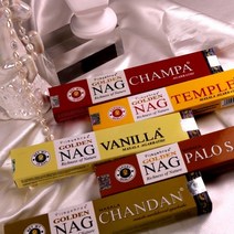 사티야 나그참파 인센스 비제이스리 골든 나그참파 인센스, 고급버전 골든나그, 6.골든나그레이키에너지