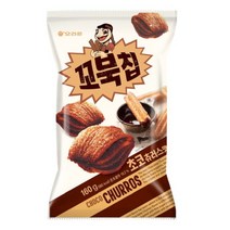 화제의 과자 오리온 꼬북칩 초코츄러스맛 160g 1봉, 초코맛 츄러스