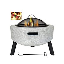 작은 화덕 야외 화덕 테이블 탑 화덕 야외 히터 및 화덕 바베큐 그릴 화덕 그릇 뒷마당 파티오 정원 벽난로 그릴
