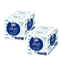 잘풀리는집 자연수 물티슈 캡형, 64매, 12팩