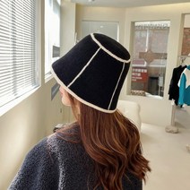 여성버킷햇 여성겨울모자 캠핑 데일리 여행 바다 준캡 봄 가을 겨울 줄니트 모자 벙거지 여성 여자 모자 버킷햇