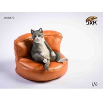 고양이 JXK 1/6 오렌지 2.0 그림 어 정원 동물 모델 장식 장난감 장식품 어린이 성인 키즈 GK Xmas 선물, [03] JXK047C