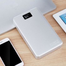 JST-NPGS 노트북 대용량 보조배터리 6~25만mAh 대용량 휴대용배터리 보조배터리, C01-실버(SILVER), T02-8만(80000)mAh