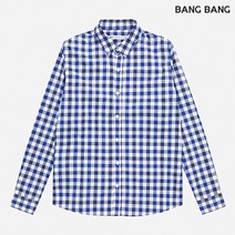 뱅뱅 [뱅뱅] 3도 고방 체크 셔츠 (NSD258)