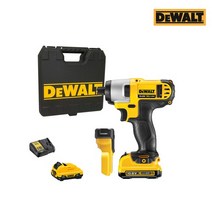 디월트 10.8V 2.0Ah 충전 임팩 드라이버 DCF815D2T