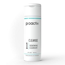 proactiv 여드름 클렌저 - 벤조일 퍼옥사이드 세안 및 여드름 치료 - 데일리 페이셜 클렌저 및 각질 제거 비드가 포함된 히알라론산 모이스처라이저 - 90일분 공급량 6온스, 4.06fl oz1팩