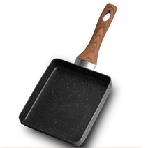 직사각형 오믈렛 팬 Tamagoyaki 계란 팬 붙지 않는 Maifan Stone 유리 용 안티 스케일링 핸들 전기 가스 스토브, 5