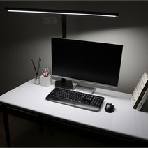 스탠드형 디자이너 와이드 조명 책상 업무용 LED, 와이드800, 화이트