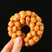 푸릇푸릇 촉촉하고 부드러운 수제 도넛 오란다 강정 과자, 30g, 21개, 선물포장