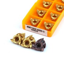 선반 밀링 바이트 mmt16er ag60-s vp15tf ue6020 us735 나사 선삭 공구 초경 인서트 절삭 공구 공작 기계 선삭 인서트, 16er ag60-s ue6020, 10pcs(1 상자)