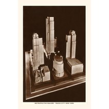 (영문도서) Vintage Journal Maquette of Metropolitan Square New York City Paperback, Found Image Press, English, 9781669511526