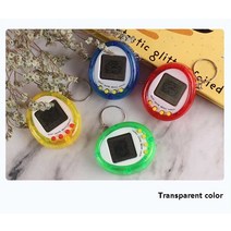 90 년대 향수 타마고치 전자 애완 동물 콘솔 키즈 장난감 휴대용 열쇠 고리 재미있는 가상 사이버 크리스, 한개옵션1, 03 1pc Random color