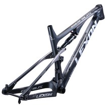 2020 LEXON Genius 풀 서스펜션 29er 산악 자전거 프레임 BB92 카본 mtb 프레임 카본 프레임 XC 프레임, 148 실버 DNM, 15.5