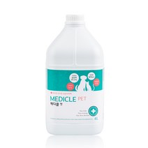 메디클펫 4L (단품) 강아지고양이 오줌냄새제거 탈취제 살균제, 공병세트선택(깔대기포함)