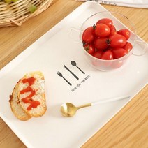 글로벌0403^&쟁반 스텐 쟁반 트레이 간식용 멜라민 나무 심플 _zShop!!, 쿠팡옵션 브랙퍼스트