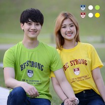 2022 교회티 BE STRONG 방패 교회 단체티 주문 제작