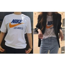 나이키 로스앤젤레스 로고 반팔 티셔츠
