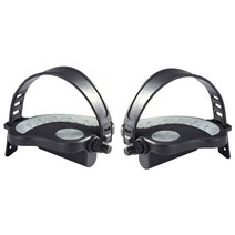 스피닝자전거 롤러 조정 가능한 스트랩이있는 산악 자전거 페달이있는 916 12 인치 사이클링 자전거 페달 미끄럼 방지 고정식 자전거 페달, 검은색