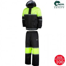 네파 메쉬 안감 우의 레인코트-100(XL)비옷 레인코트 작업용비옷 우의 우비