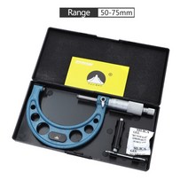디지털 마이크로미터 외부 나사 카바이드 합금 측정 도구 캘리퍼스 게이지, 50-75mm