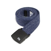 GEVAERT 게발트 벨기에 일본제 고무 벨트 늘이는 가벼운 가챠 벨트 사이즈 조정 가능 금속 알레르기 아웃도어 전 13색 벨트 전문점 벨트라보 BLLB0643 (인디고 블루)