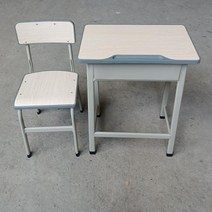 학교책상의자 학교의자 학생 책걸상세트, 그레이 사이드 초등학생 70센티