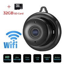 베이비캠 홈캠 펫캠 가정용cctv 반려견 반려묘 강아지 hd 1080p mini wifi ip 카메라 무선 실내 카메라 nightvision 양방향 오디오 모션 감지 모니터, 4-12