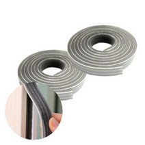 [SAVING] 문틈막이 넒음 모헤어 문풍지 (20mmX2M) 창문틀 현관문 방문 먼지차단 충격방지 난방온도유지 효과, 5개