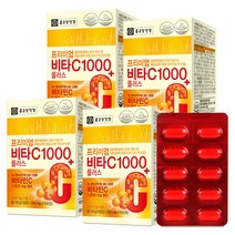 종근당건당 프리미엄 비타C 1000+, 4개, 100정