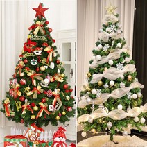 [크리스마스트리코사지] 조아트 크리스마스 트리 무장식 고급 다양한 솔트리/스카치/pe/전나무/화분, 프리메라 투톤파인트리 210cm