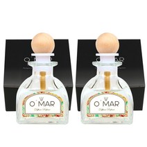 오마르 차량용방향제 디퓨저 50ml 1+1(2개) 자동차디퓨저/자동차방향제, 모과