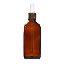 갈색 유리병 골드 스포이드 용기 5ml~100ml (속캡미포함), 100ml 갈색병 골드스포이드 흰색고무