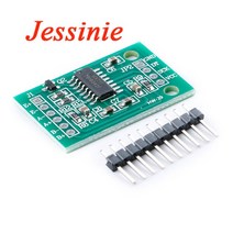 로드셀 디지털 아두이노 컨버터 HX711 AD 모듈 중량 센서 디스플레이 전자 저울 계량 압력 1KG 5KG 10KG 20KG 계측기, [03] 1pc HX711