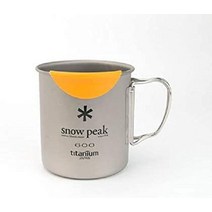 스노우픽 캠핑컵 티타늄 핫 립스 머그컵 접이식 핸들 600ml, 기본
