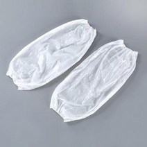 일회용 비닐 미술 위생 팔토시 작업용 100매 용품 장갑 방수토시, 비닐팔토시100매