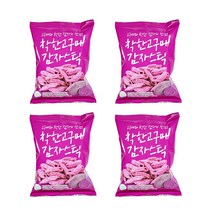 착한 고구마 감자스틱 글루텐프리 비건스낵 비건과자, 45g x 4개