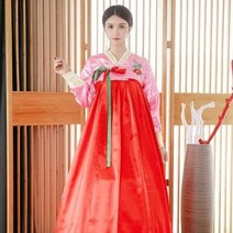 2021 새 한복 퍼포먼스 의상 여자 궁중 전통 무용 의상 민족 사극 성인 조선족 의상