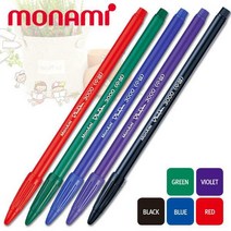 모나미 플러스펜3000 12자루/프러스펜/사인펜/싸인펜/수성펜, 플러스펜_파랑(1타_12자루)