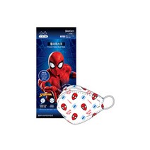 마블 스파이더맨 황사마스크 소형 KF80 빠른배송, 1매입, 10개