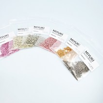 미유키 델리카비즈 듀라코트 DBM 6종 2.2mm 3g 비즈공예재료 DIY, DBM1831라이트실버