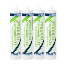 테라코 크랙실란트T 초속경 고탄성 아크릴실탄트백색 300ml (25EA)1BOX, 25개