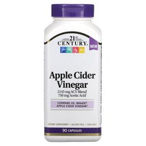 21st Century Apple Cider Vinegar 90정 (30일분), 기본