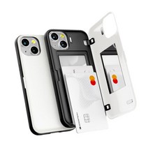 사은품) 아이폰14 케이스 카드수납 마그네틱 자석 도어 범퍼 케이스 iPhone 14