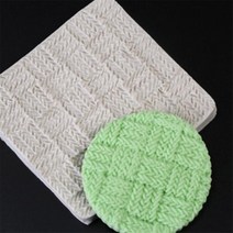제빵 Aouke 스웨터 패턴 뜨개질 질감 실리콘 금형 주방 DIY 케이크 베이킹 도구 디저트 푸딩 장식 초콜릿, 02 B048