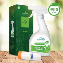 에코빌레 셀프 곰팡이 냄새제거 에어컨 세척제 청소붓증정