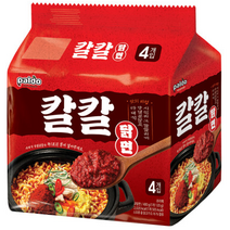 팔도 칼칼닭면 120g 4개입, 20개