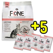 죠스펫 에프씨원 고양이사료 (어덜트 2kg) 기능성 홀리스틱 FC ONE사료 편리한소포장 증정포함, 에프씨원 고양이사료 2kg, 1개, 생선