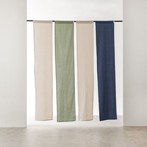 [스칸디나비안 포레스트] 린넨 모듈 커튼