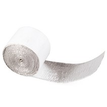 단열재 단열필름 접착식 보온재 바닥 외벽 유리 섬유 열 반사 테이프 5m x 5cm 골드 고온 및 사운드 실드, 02 은